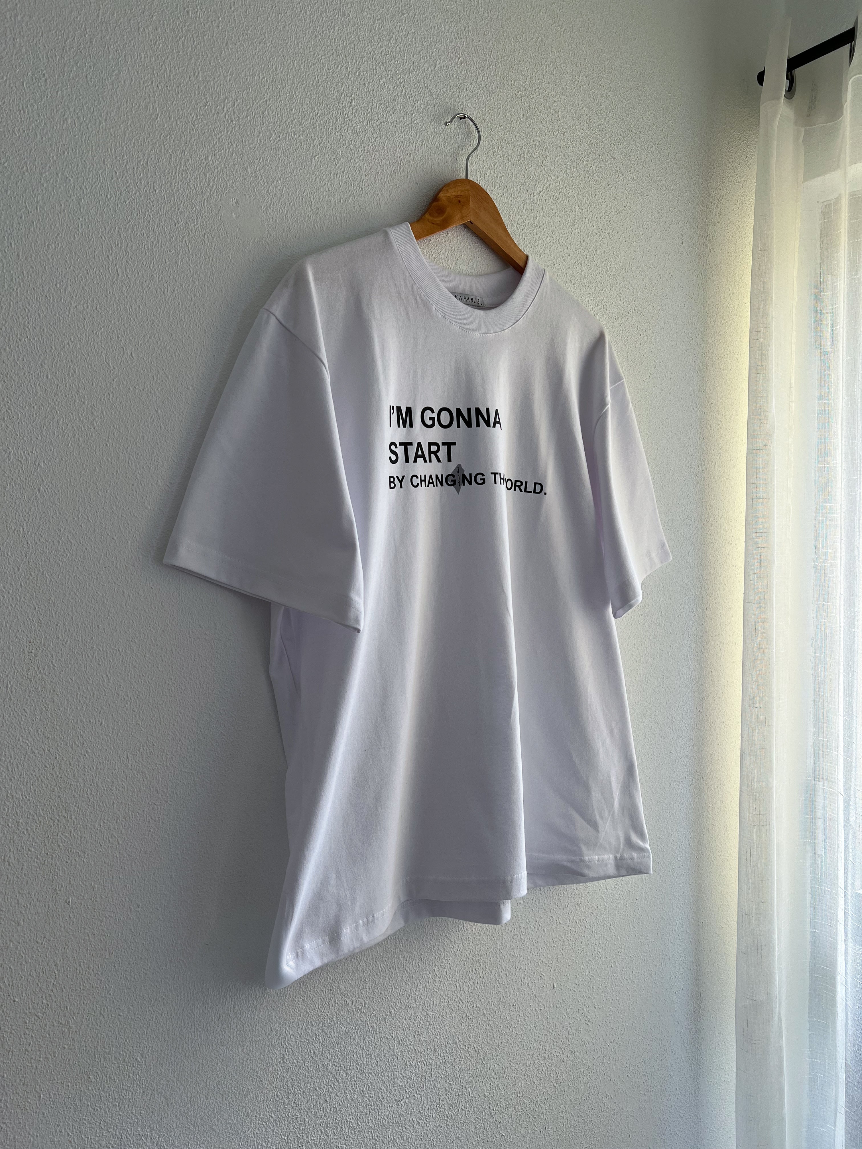 Superhero White T-Shirt