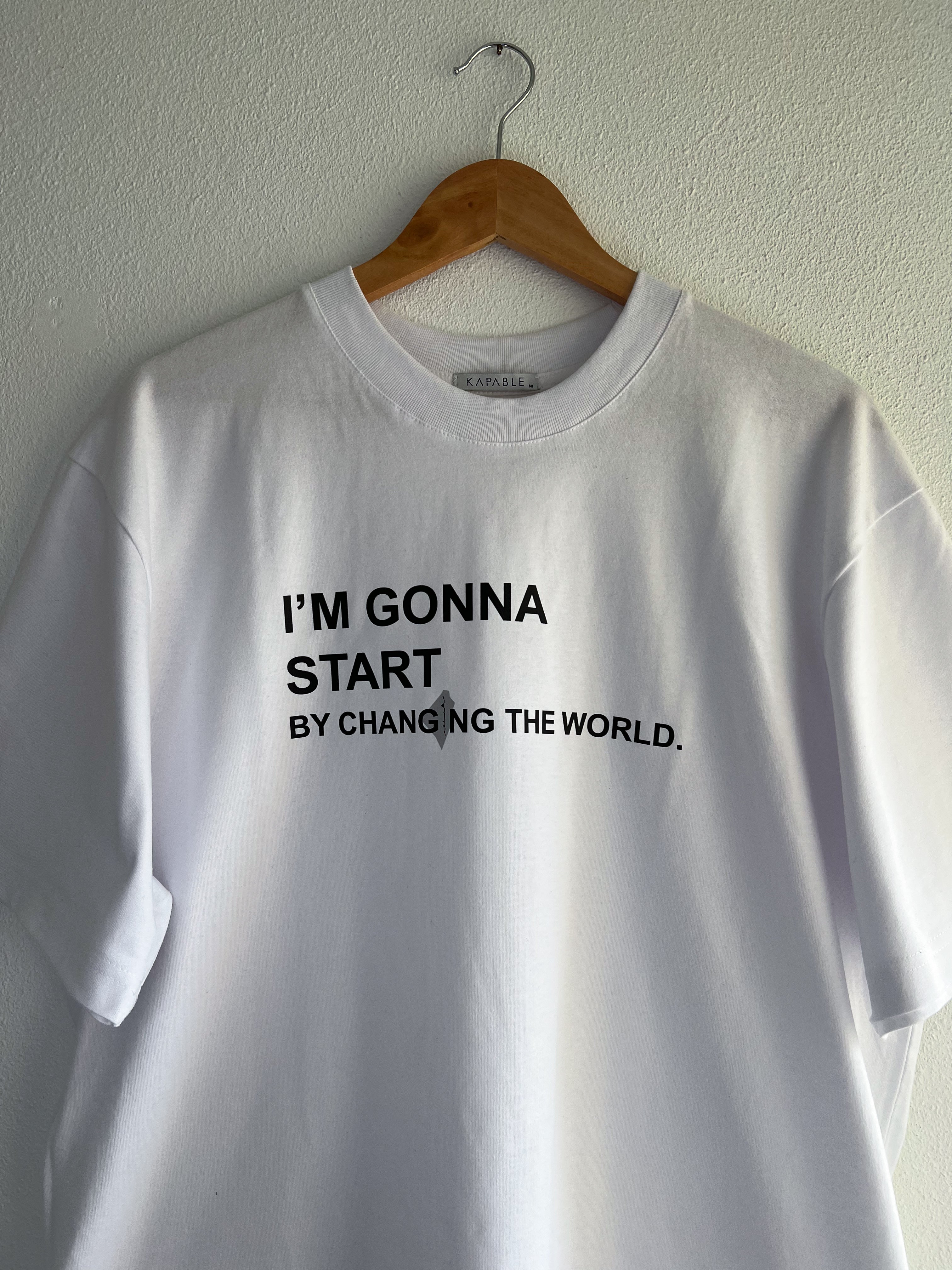 Superhero White T-Shirt