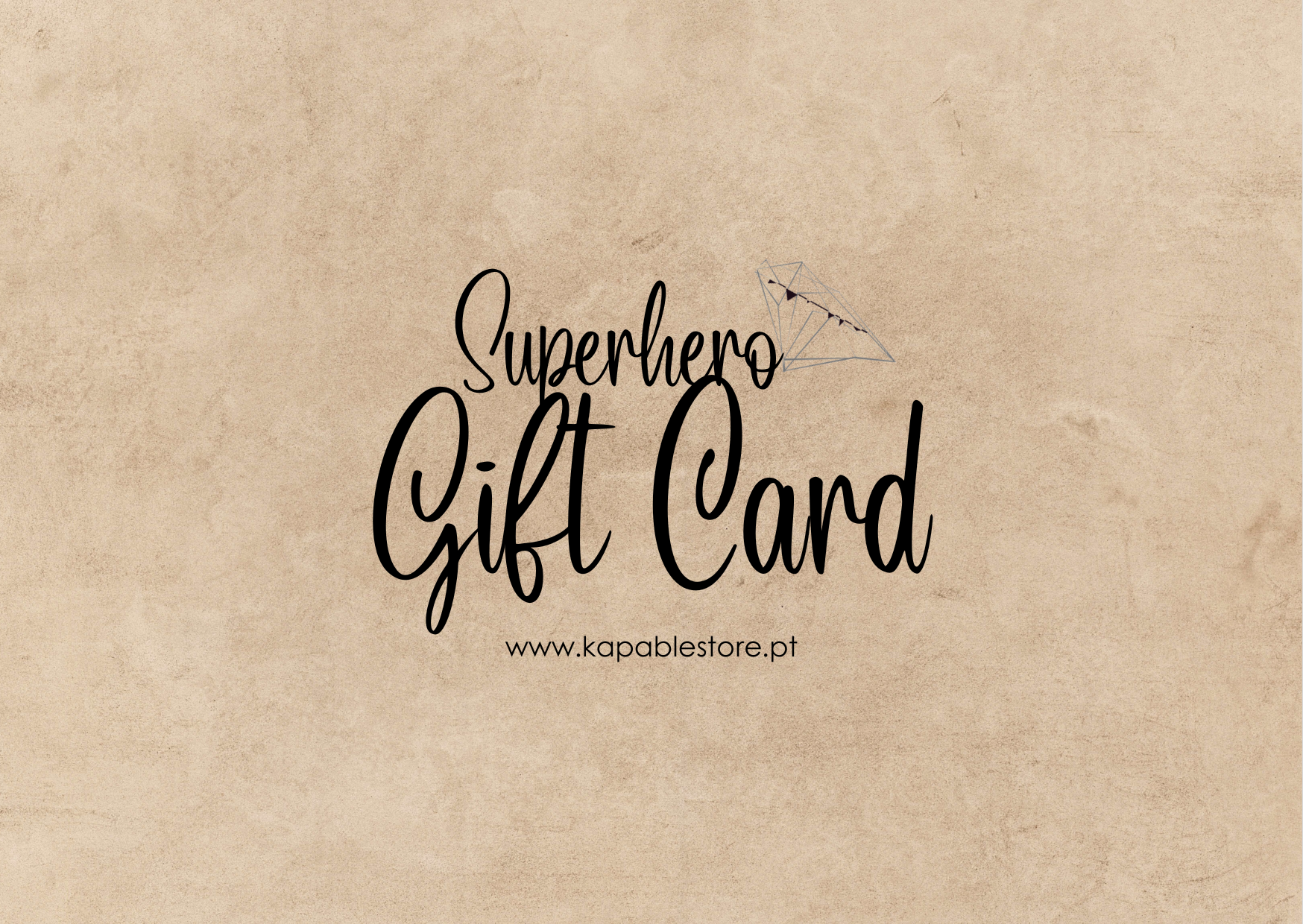 Superhero Gift Card